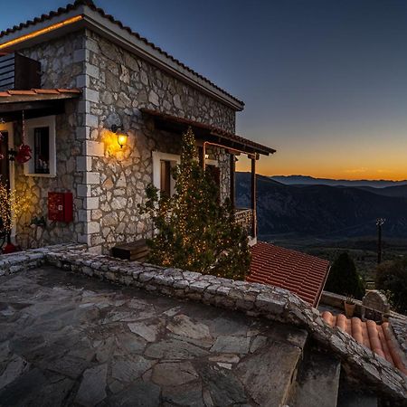 Rock Dandy Deluxe Chalet In Arachova - Delphi, Sauna, Prv Parking, Amazing View Exteriér fotografie