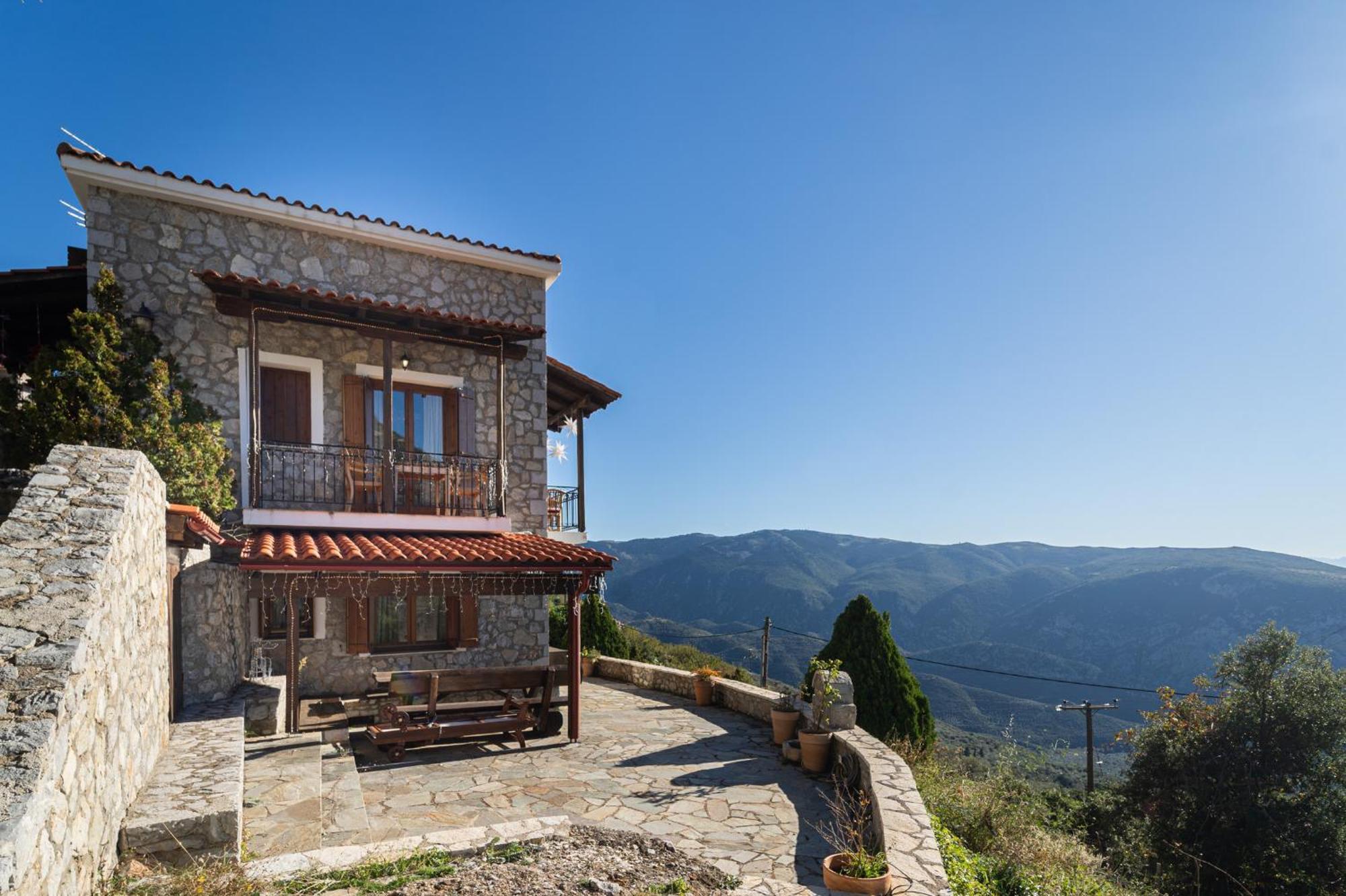 Rock Dandy Deluxe Chalet In Arachova - Delphi, Sauna, Prv Parking, Amazing View Exteriér fotografie