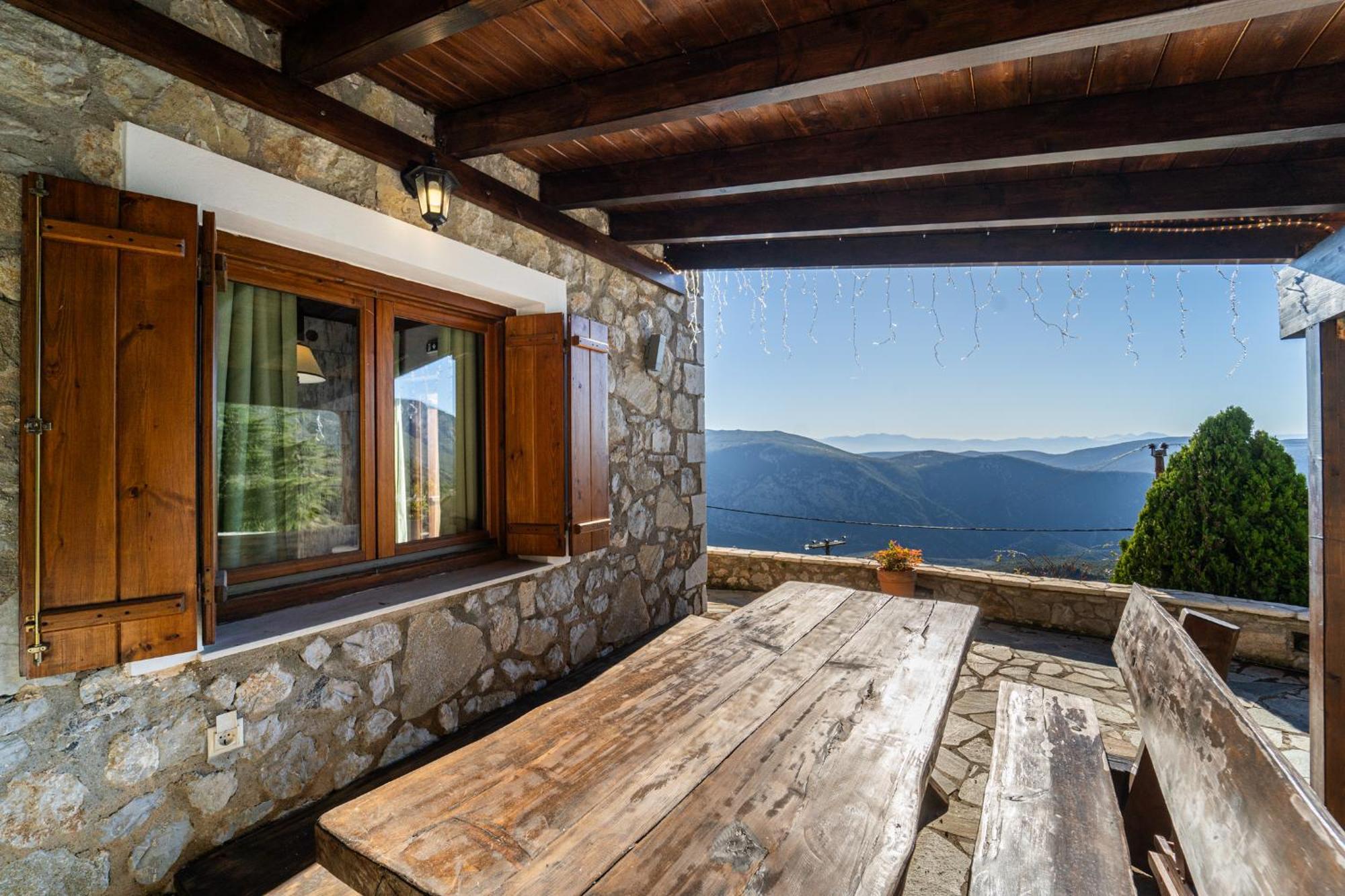 Rock Dandy Deluxe Chalet In Arachova - Delphi, Sauna, Prv Parking, Amazing View Exteriér fotografie